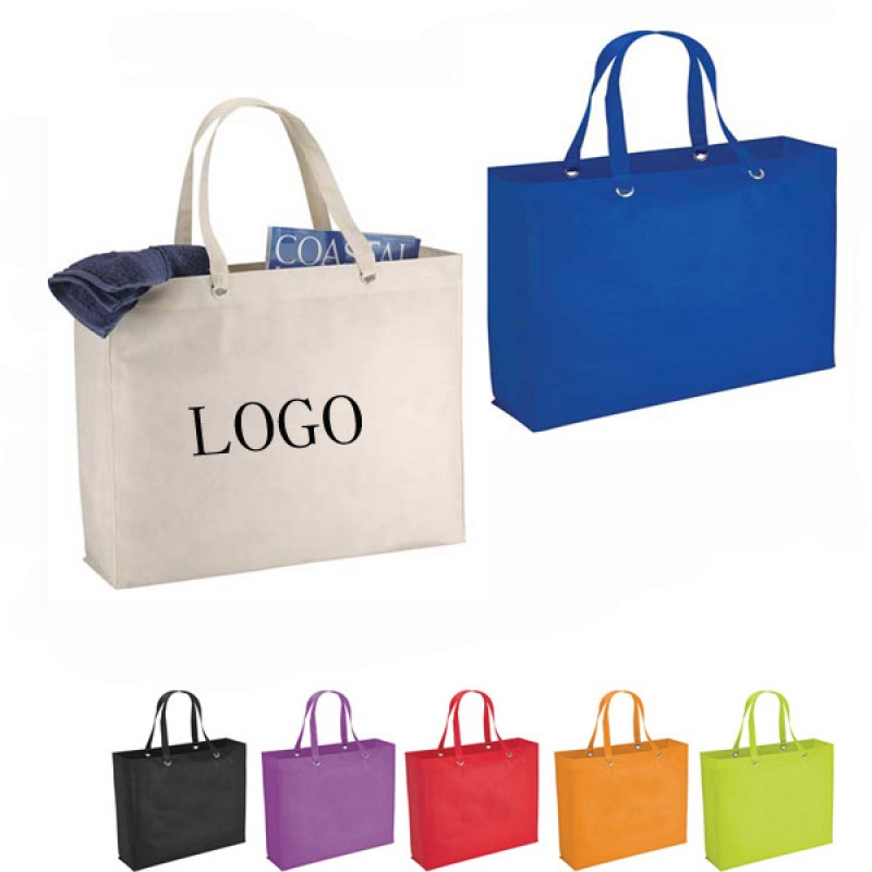 Big Shopper Tote Bag W/ Reinforced 23" Handles