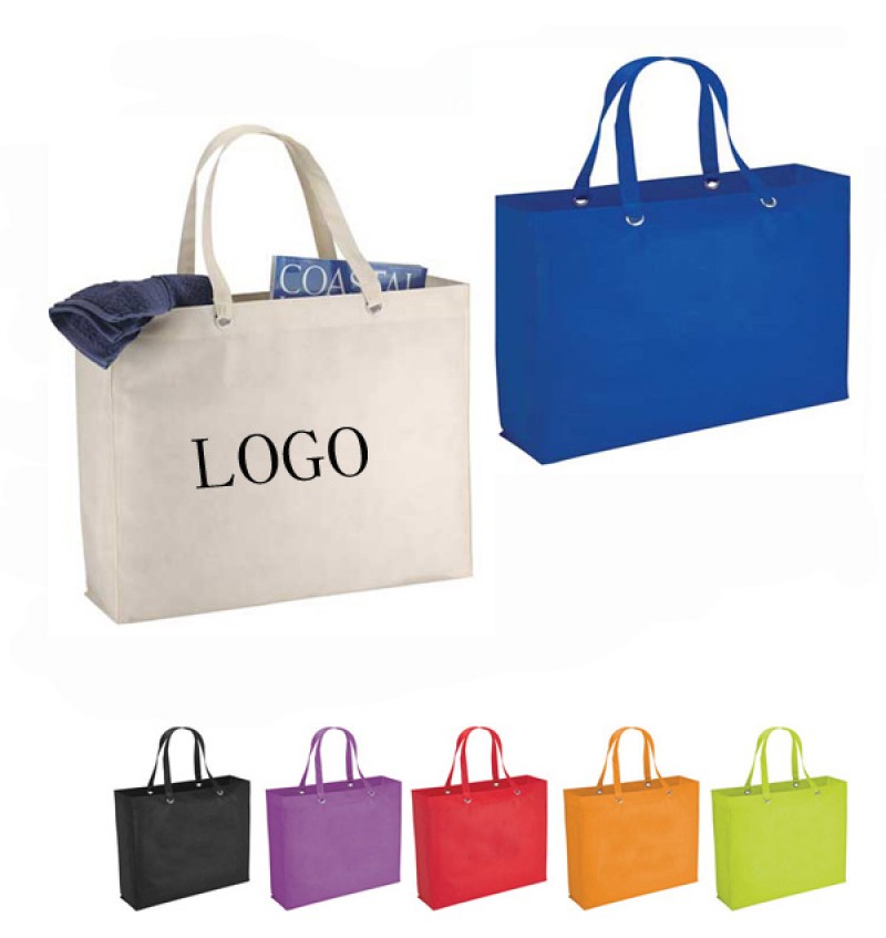 Big Shopper Tote Bag W/ Reinforced 23" Handles