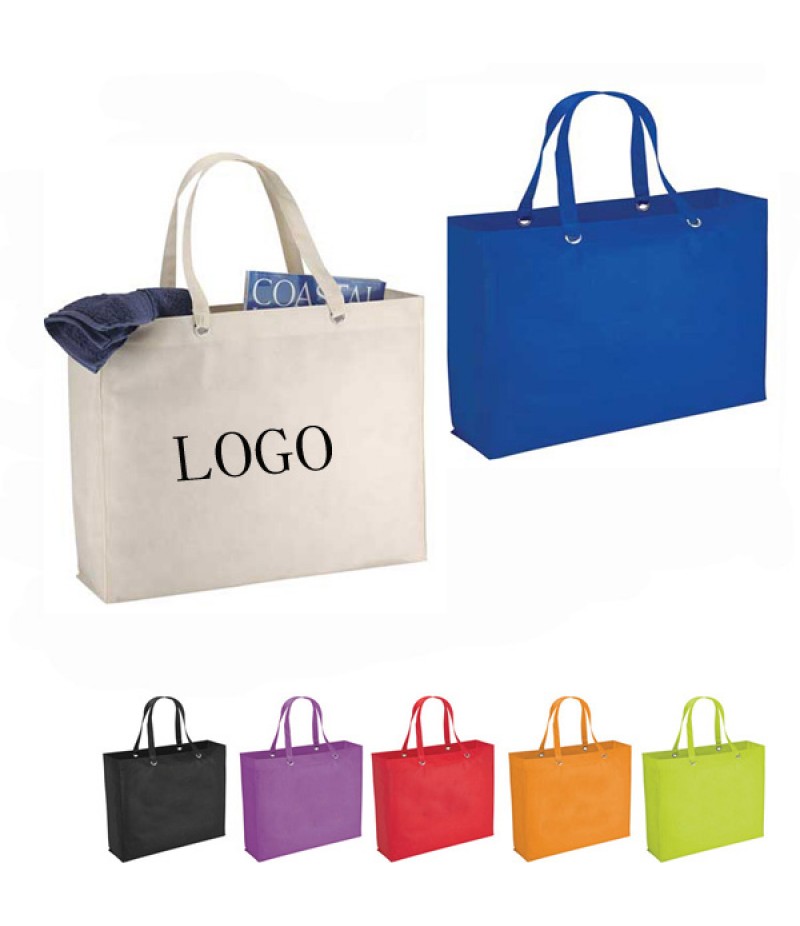 Big Shopper Tote Bag W/ Reinforced 23" Handles