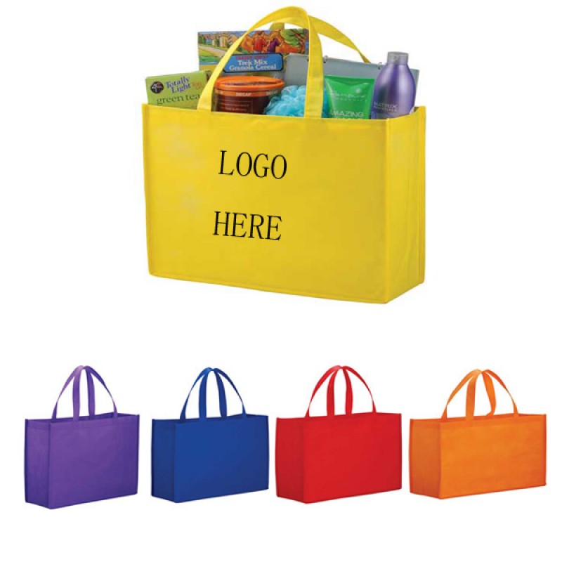 Shopper Tote Bag W/ Reinforced 18" Handles