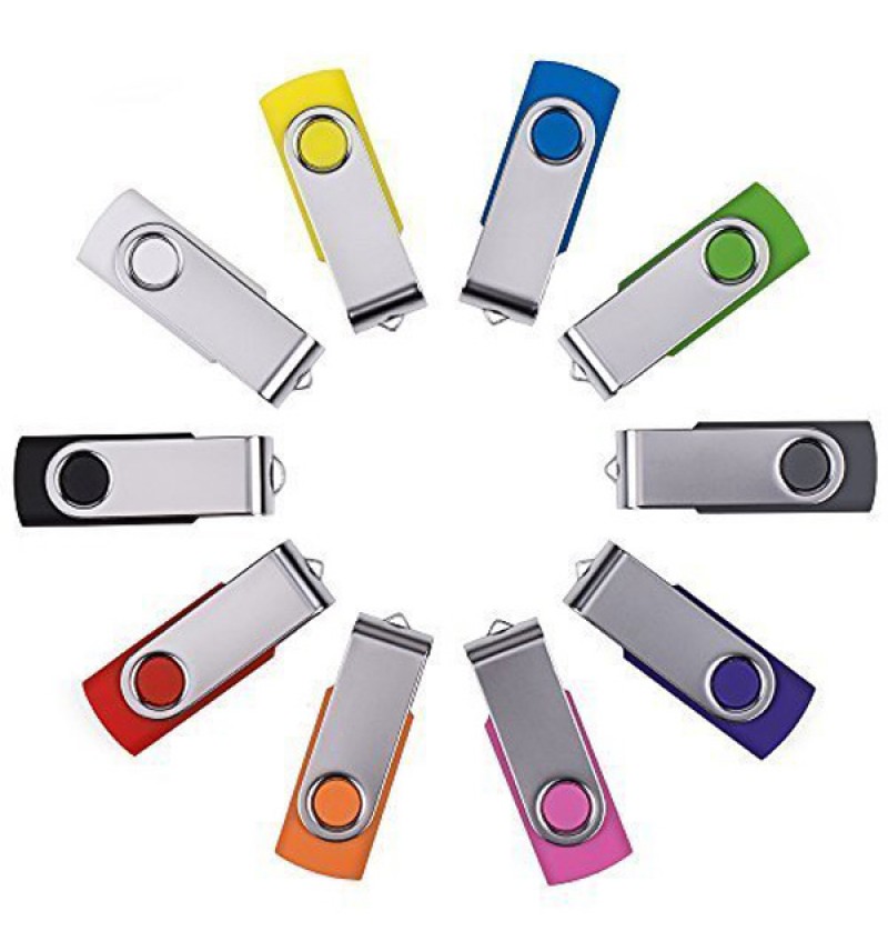 512Mb Swivel Usb Flash Drive