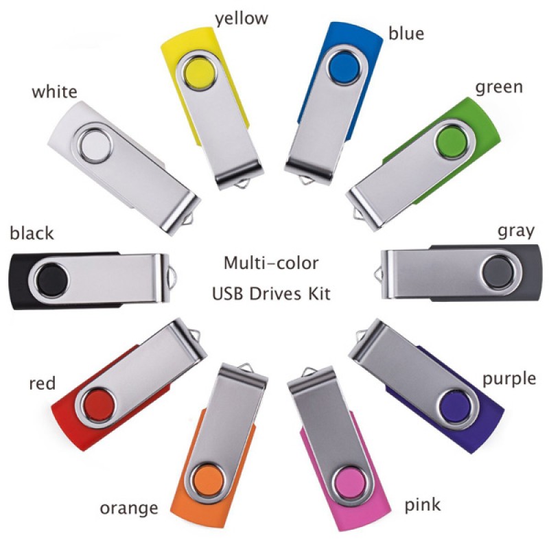 2 Gb Swivel Usb Flash Drive