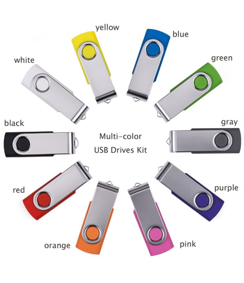 2 Gb Swivel Usb Flash Drive