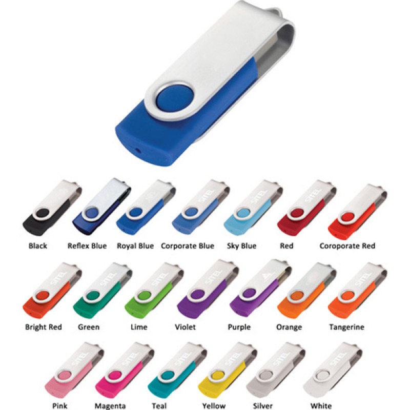 4 Gb Swivel Usb Flash Drive