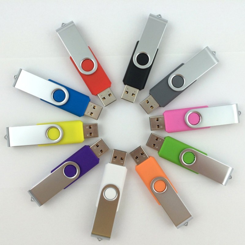 8 Gb Swivel Usb Flash Drive