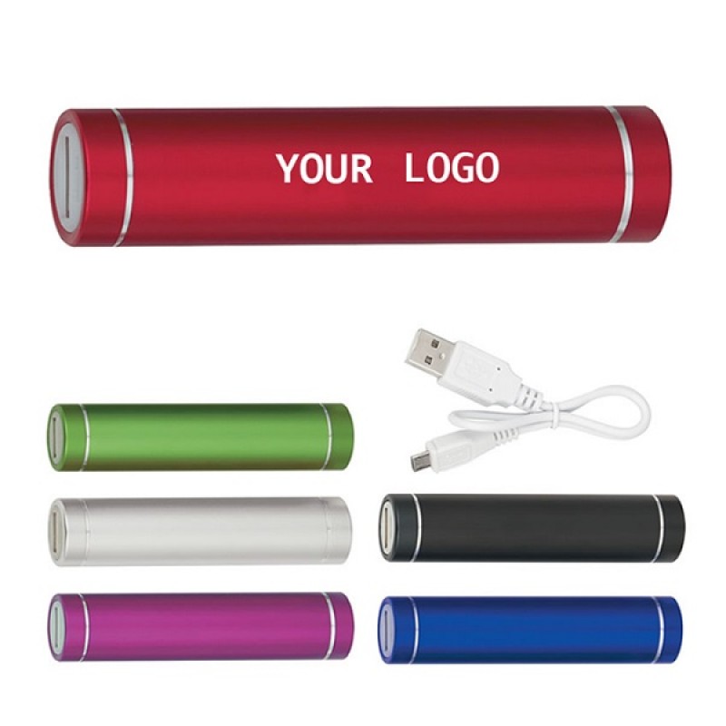 Ul Certified Cylindrical Power Bank