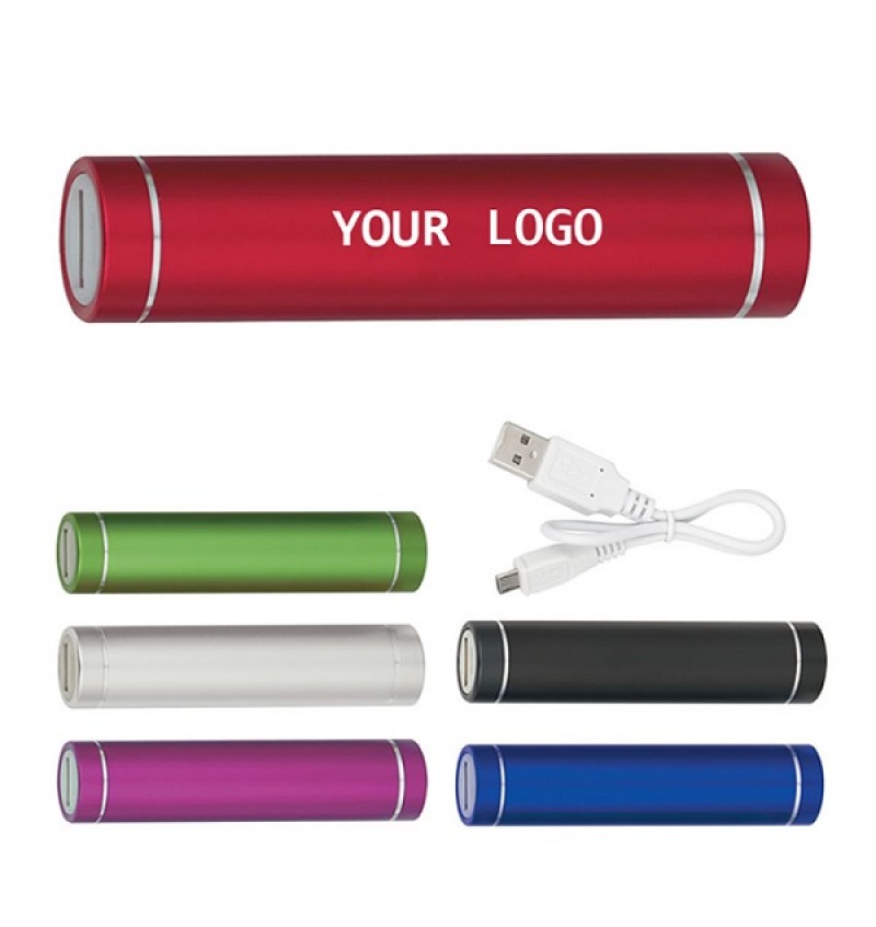 Ul Certified Cylindrical Power Bank