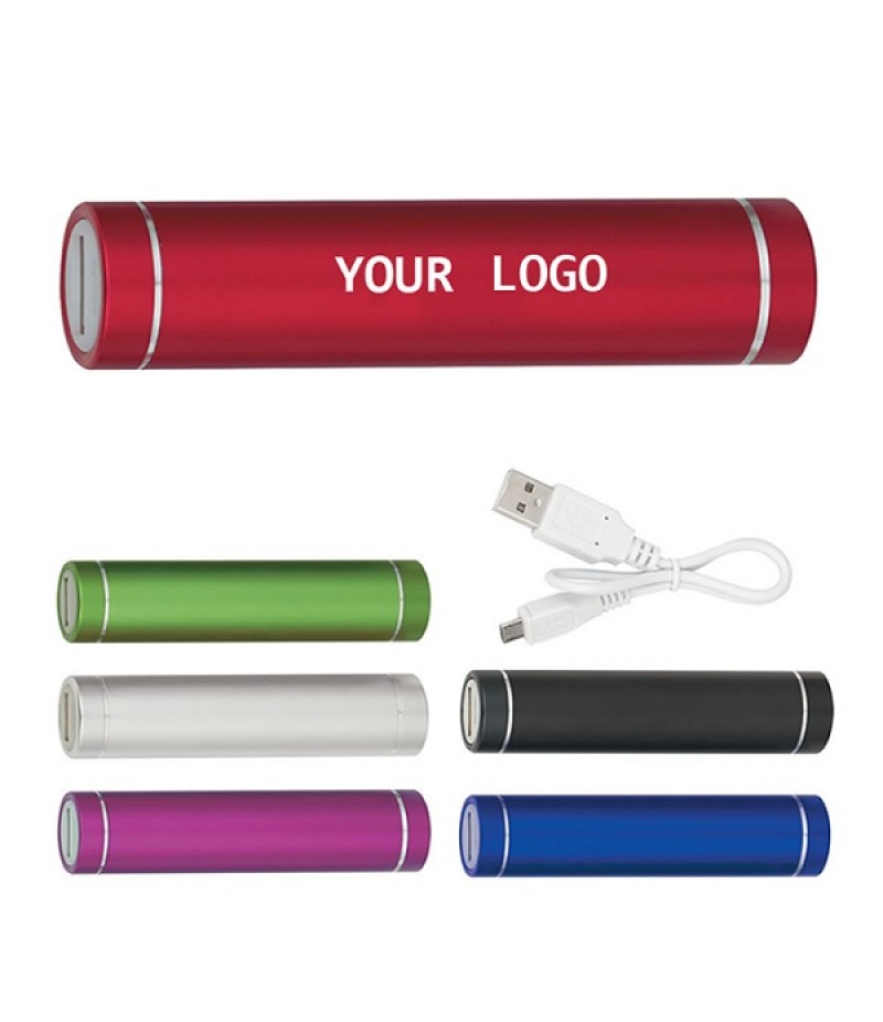 Ul Certified Cylindrical Power Bank