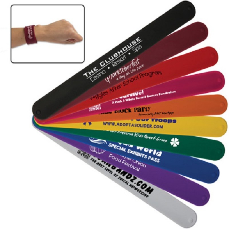 Silicone Slap Bracelet