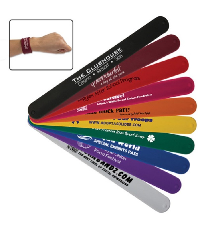 Silicone Slap Bracelet