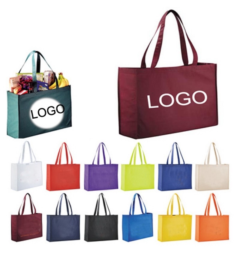 Non Woven Shopper Tote W/ 30" Handles - 20"X6"X16"