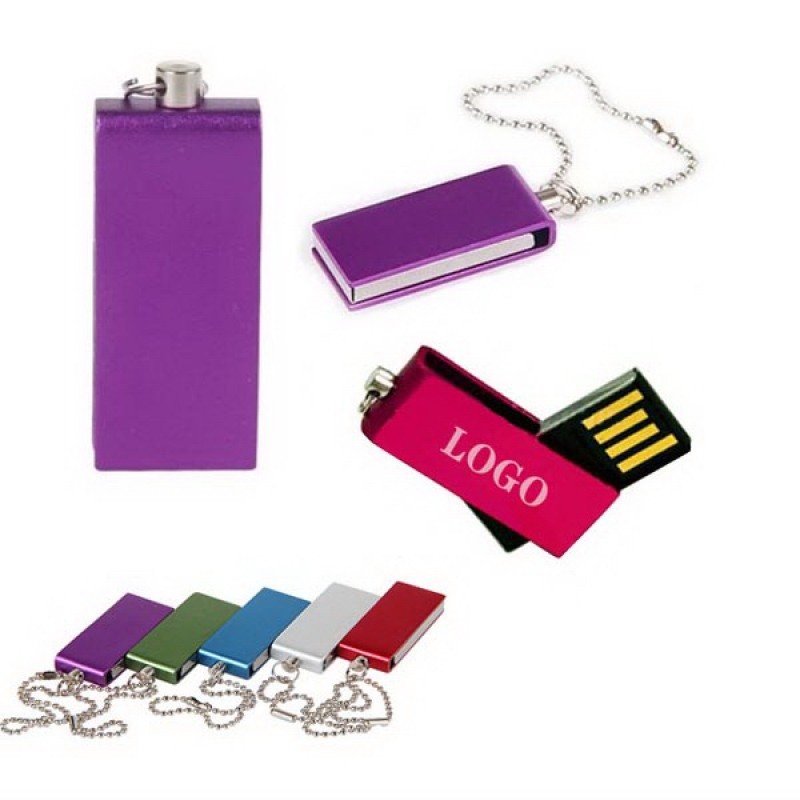 512Mb Smart Metal Mini U Disk With Bead Chain