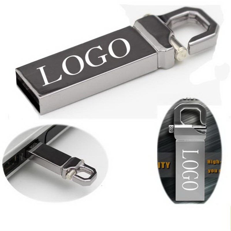 512Mb Metal Hook Usb Flash Drive