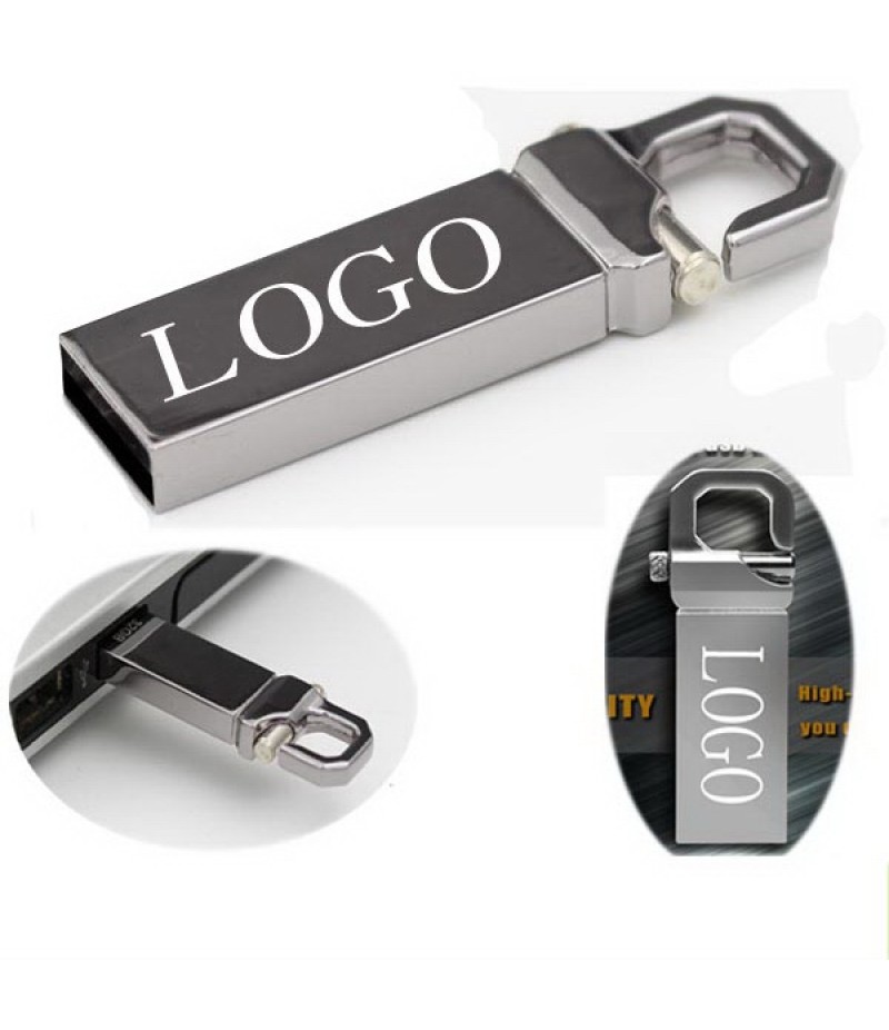 512Mb Metal Hook Usb Flash Drive